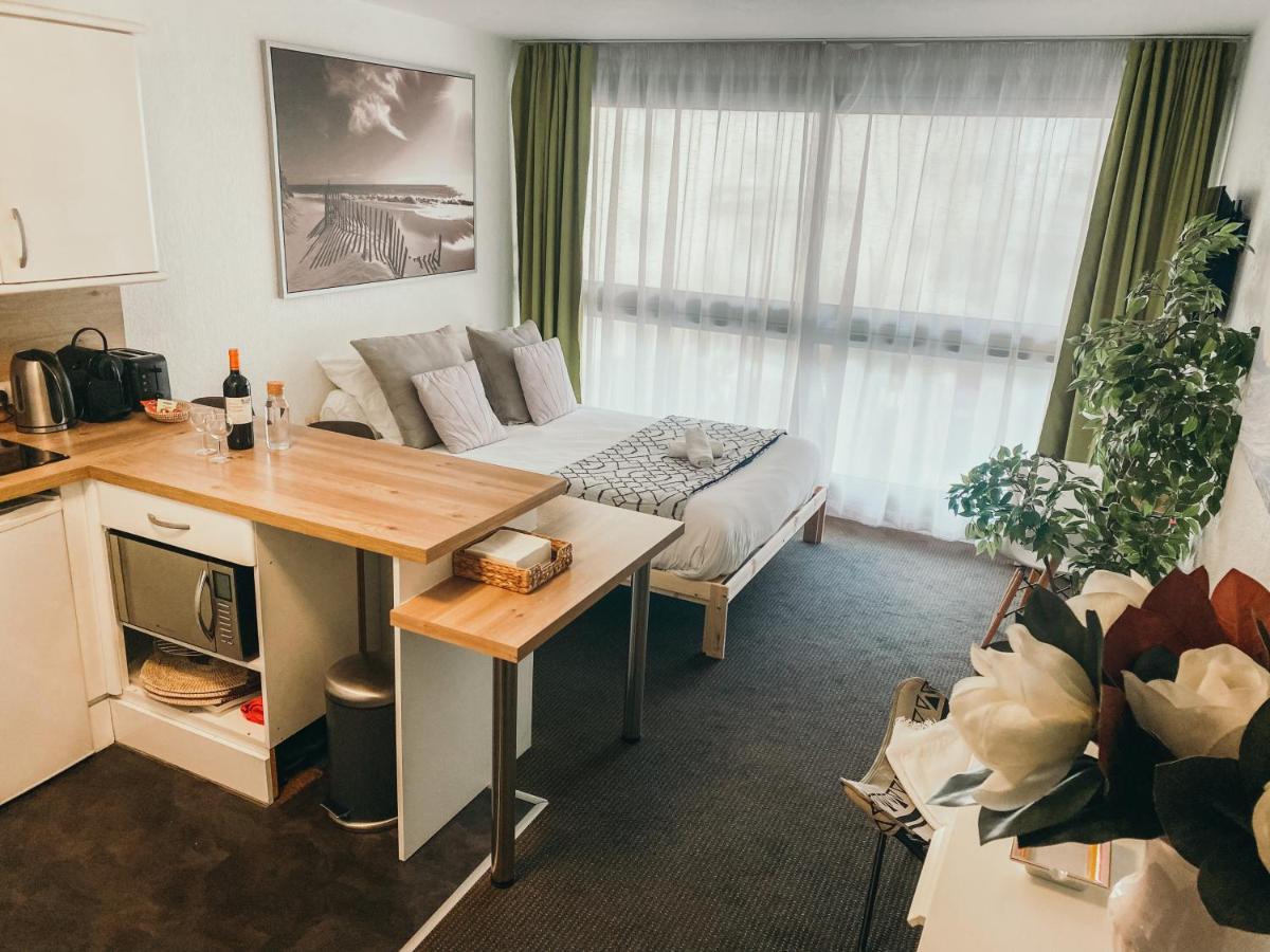 Adorable Studio Sur La Plage เบียริตซ์ ภายนอก รูปภาพ